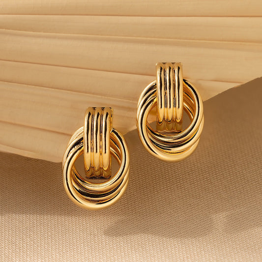 Triple Knot Earrings