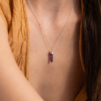 Amethyst Quartz Necklace