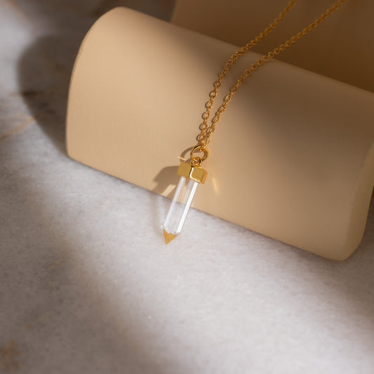 Clear Quartz Necklace