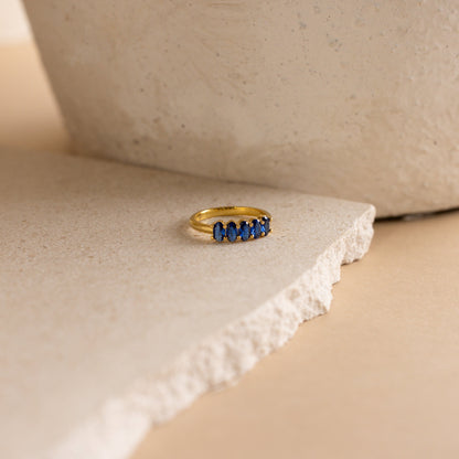 Oval Birthstone Ring