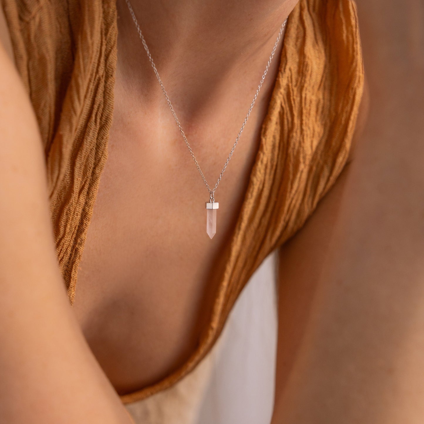 Rose Quartz Necklace