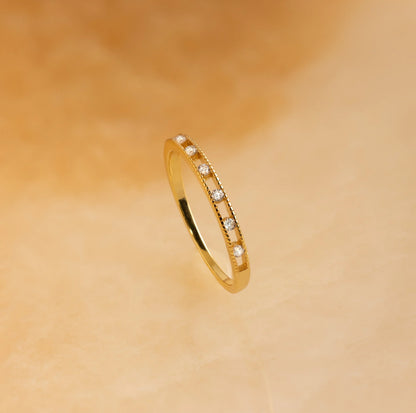Diamond Station Ring