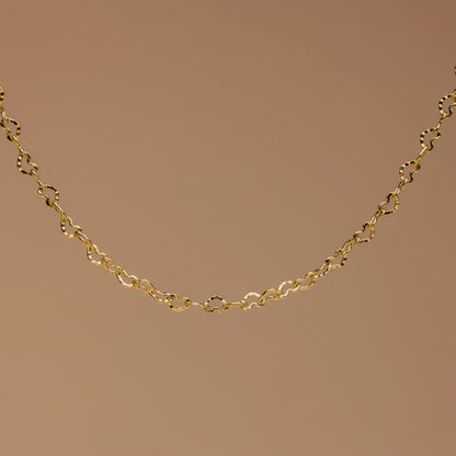 Heart Link Chain Bracelet