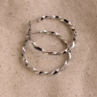 Large Twisted Hoops