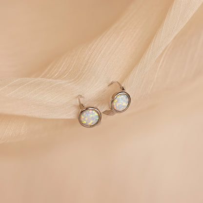Opal Signet Huggies