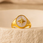 North Star Signet Ring