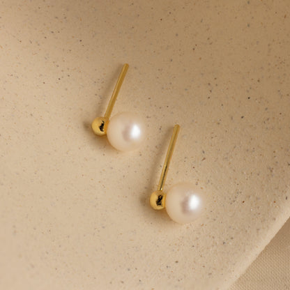 Classic Pearl Studs