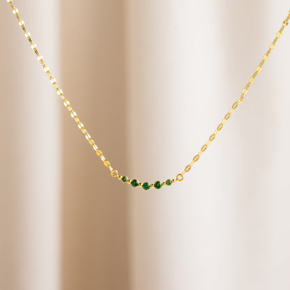 Lace Birthstone Necklace