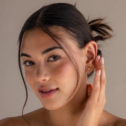 Diamond Cluster Ear Jackets