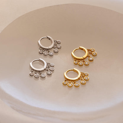 Chandelier Diamond Huggies