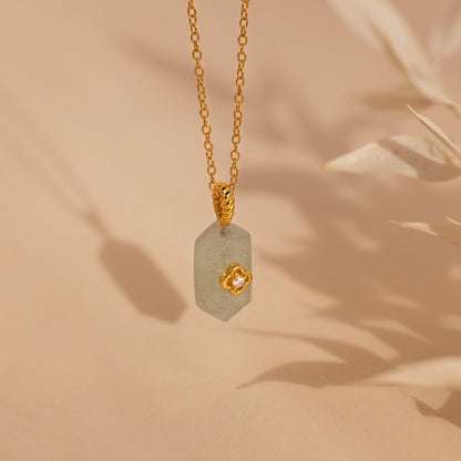 Jade Prism Necklace