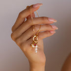 Hinged Circle Charm Bracelet