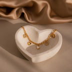 Heart Charm Bracelet