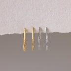 Bold Pave Oval Hoops