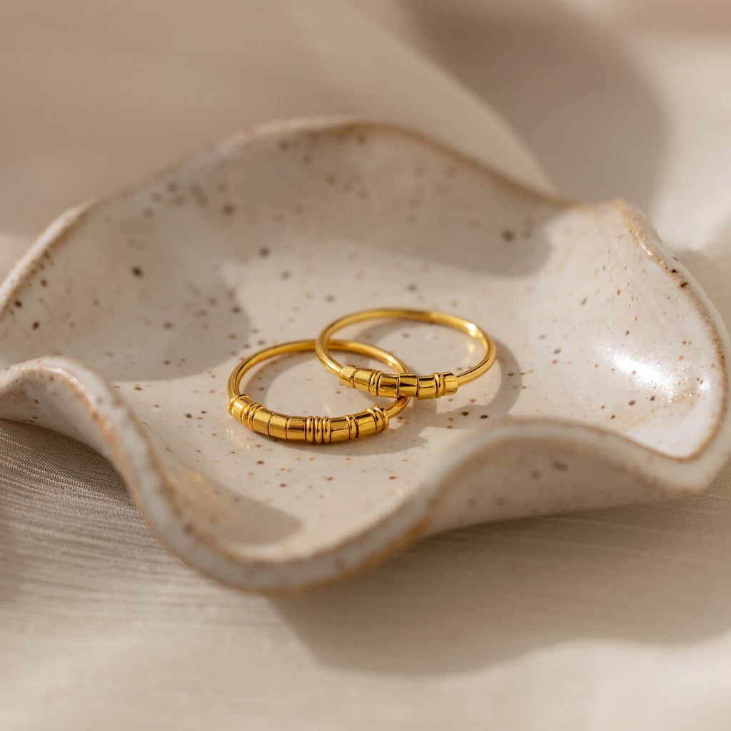 Dainty Morse Code Ring