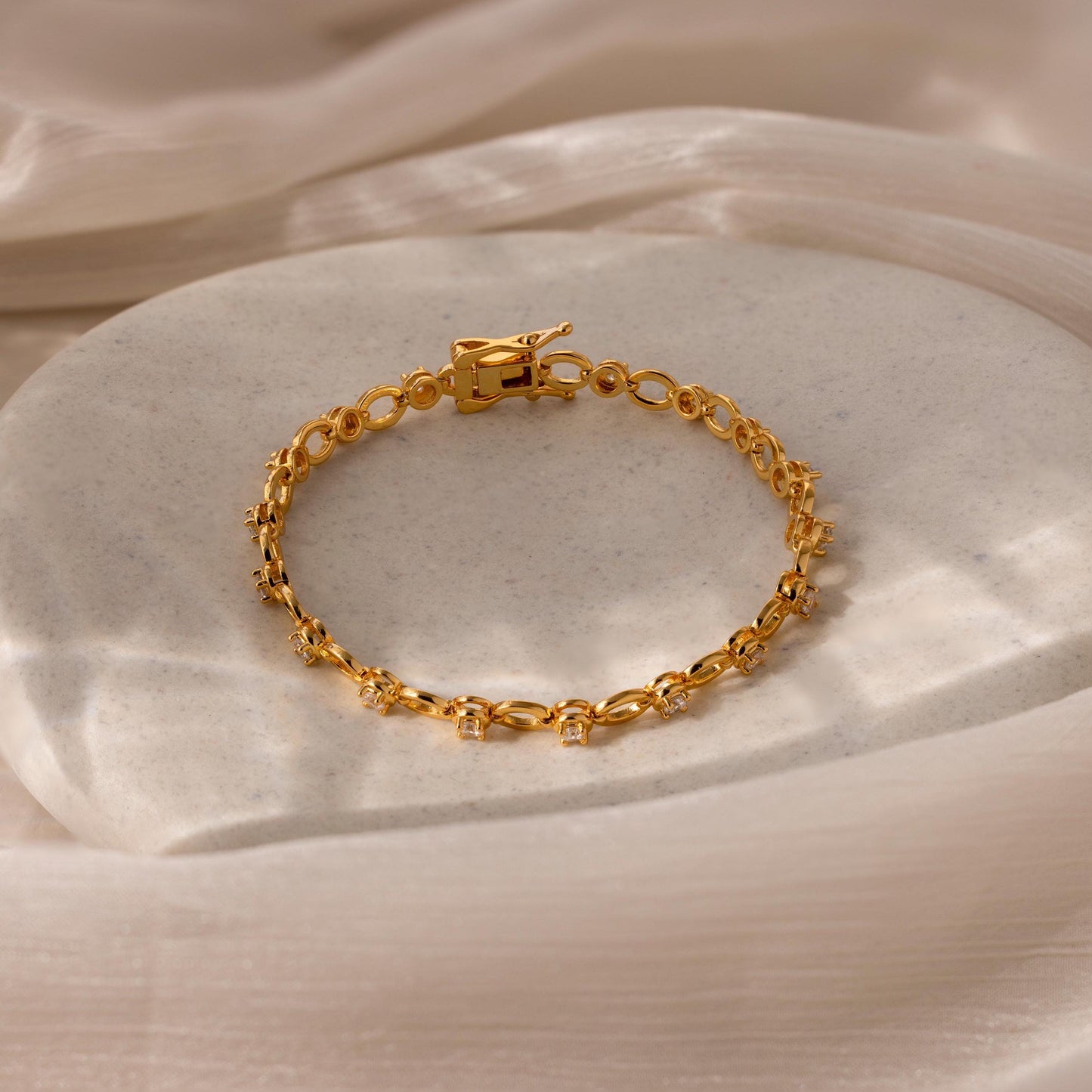 Diamond Chain Tennis Bracelet