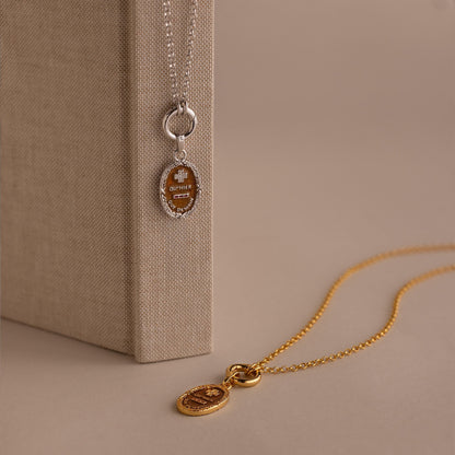 Love Poem Pendant Necklace
