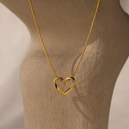 Heart Knot Necklace