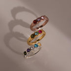 Vintage Multiple Birthstone Ring