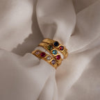 Vintage Multiple Birthstone Ring