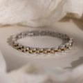 Mixed Metal Link Bracelet