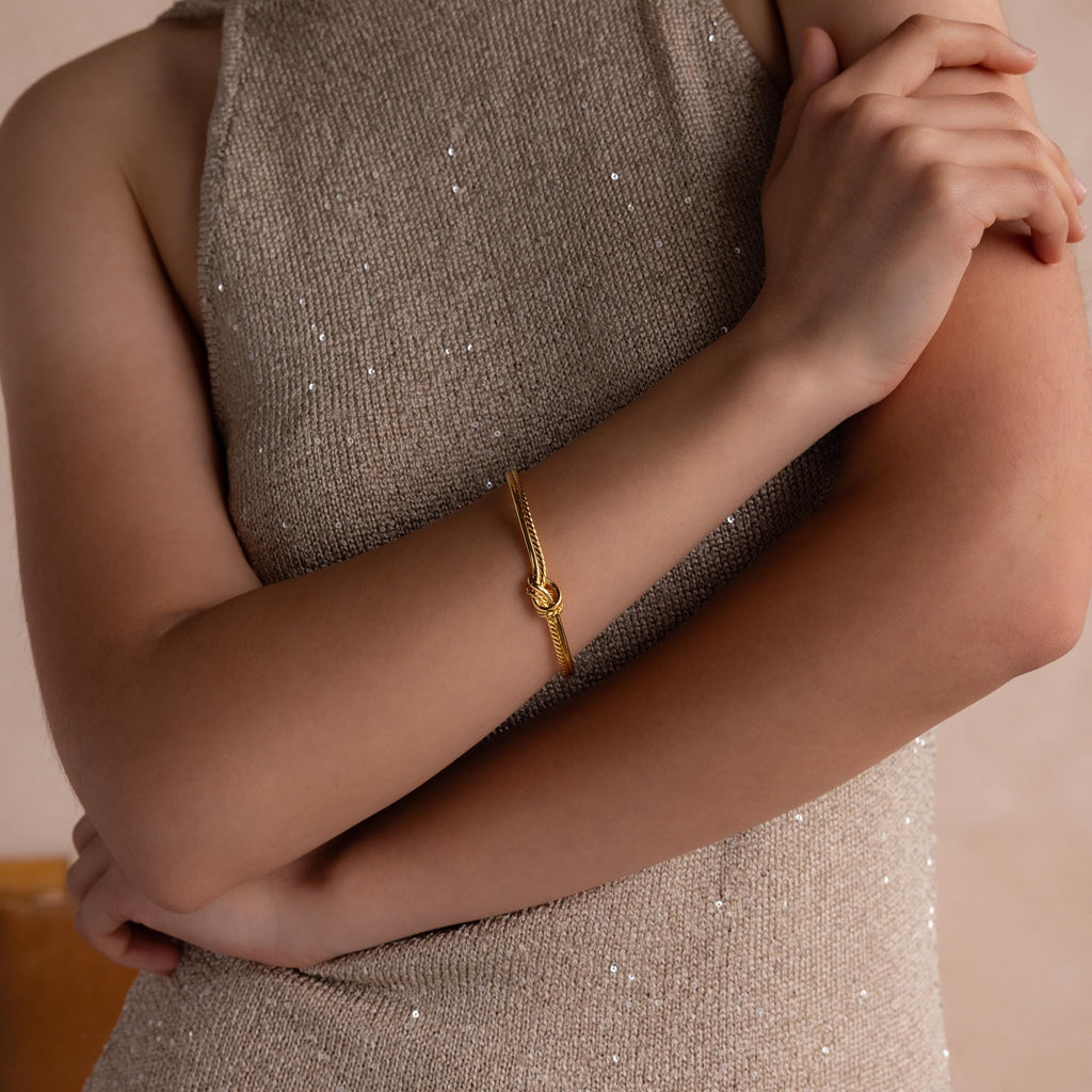Duo Knot Bangle