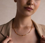 Bold Paperclip Chain Necklace