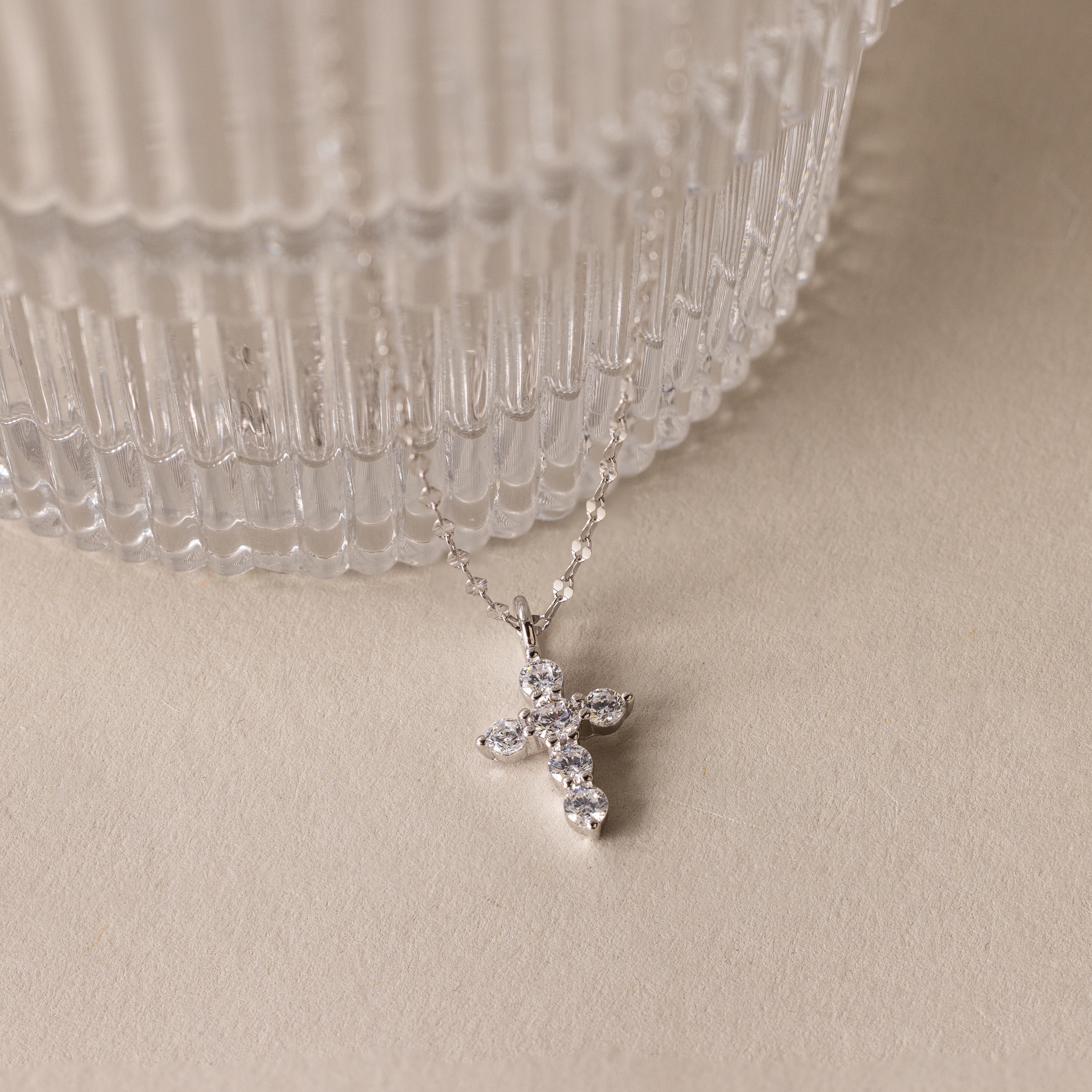 Diamond Cross Necklace