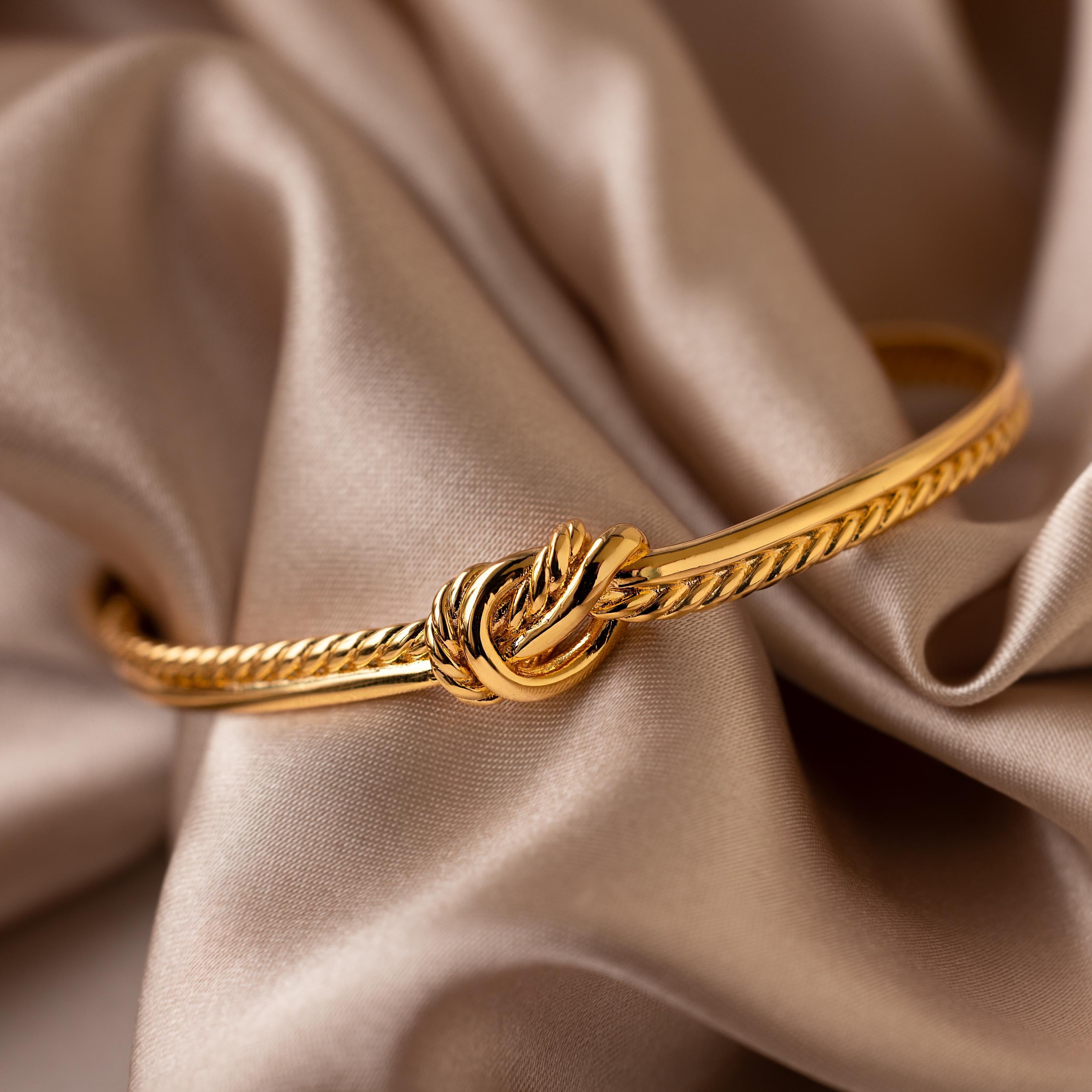 Duo Knot Bangle