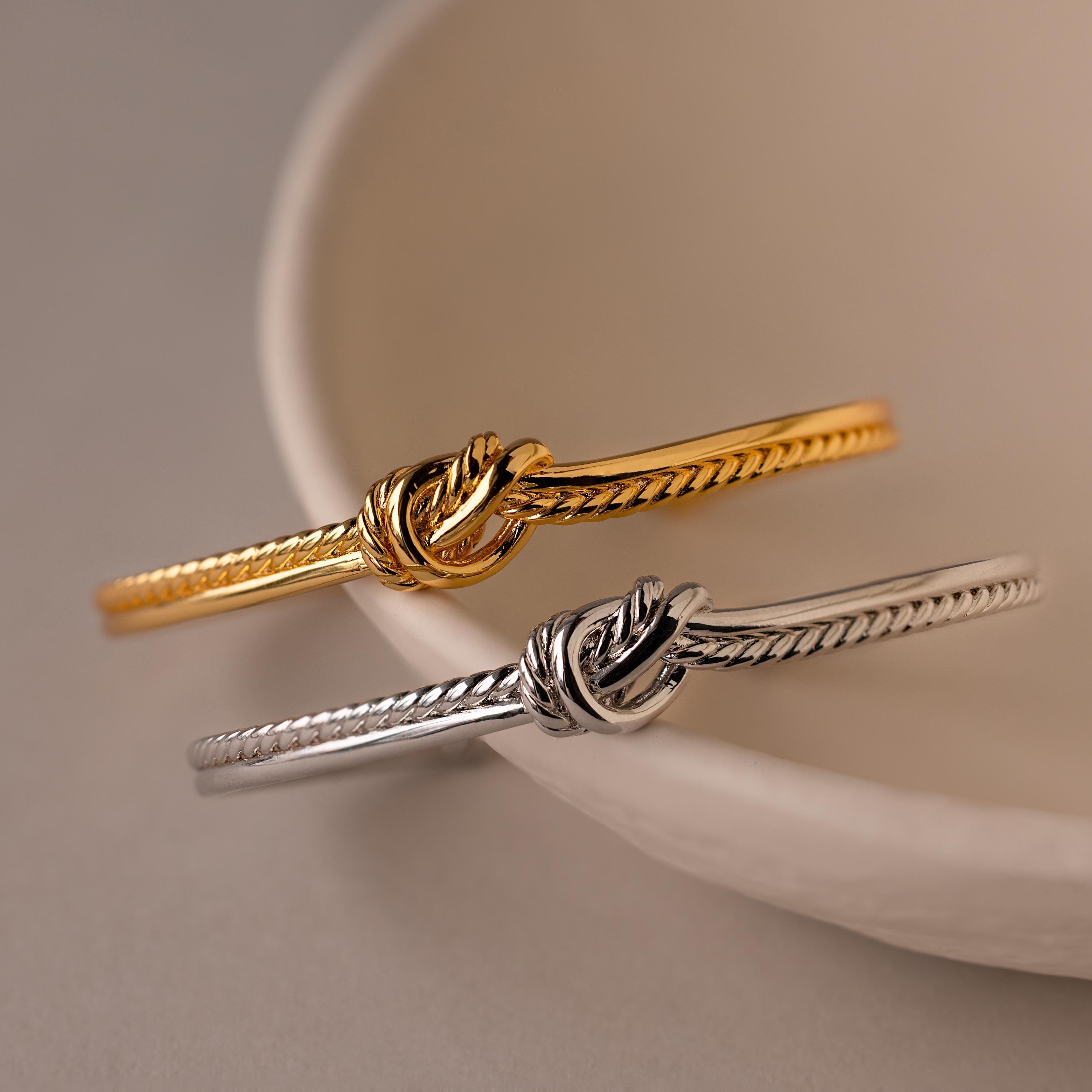 Duo Knot Bangle