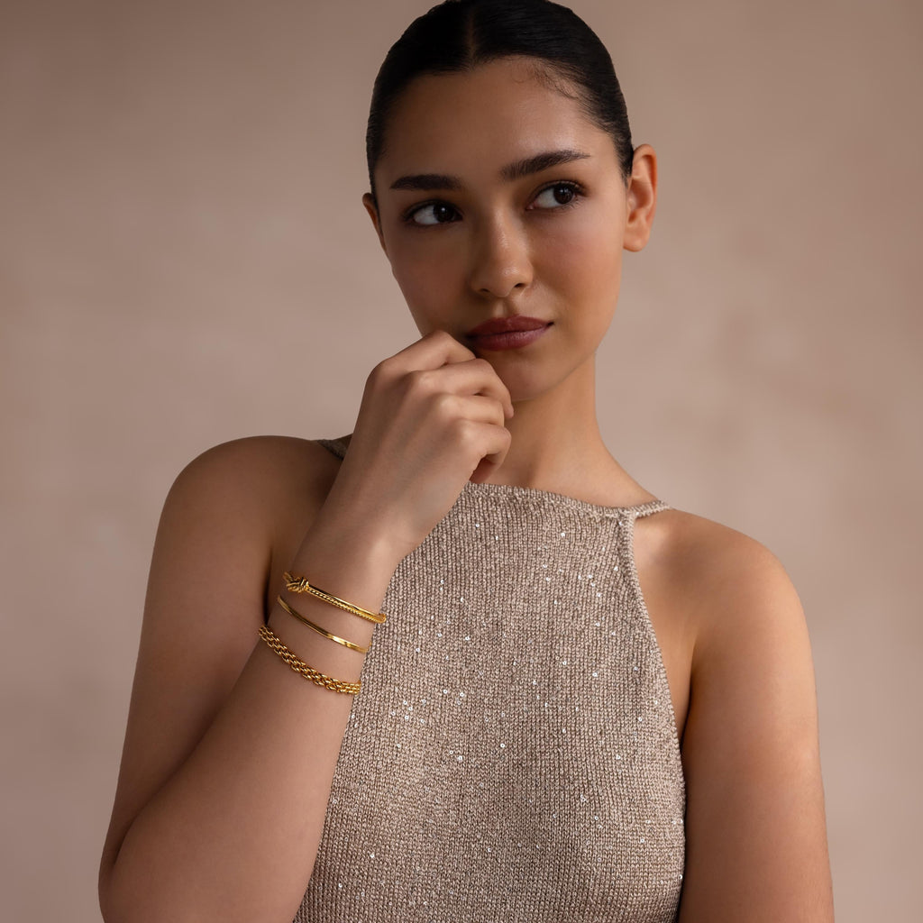 Duo Knot Bangle