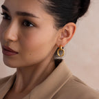 Bold Duo Knot Earrings