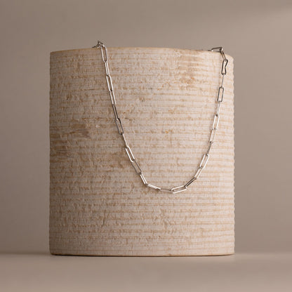 Bold Paperclip Chain Necklace