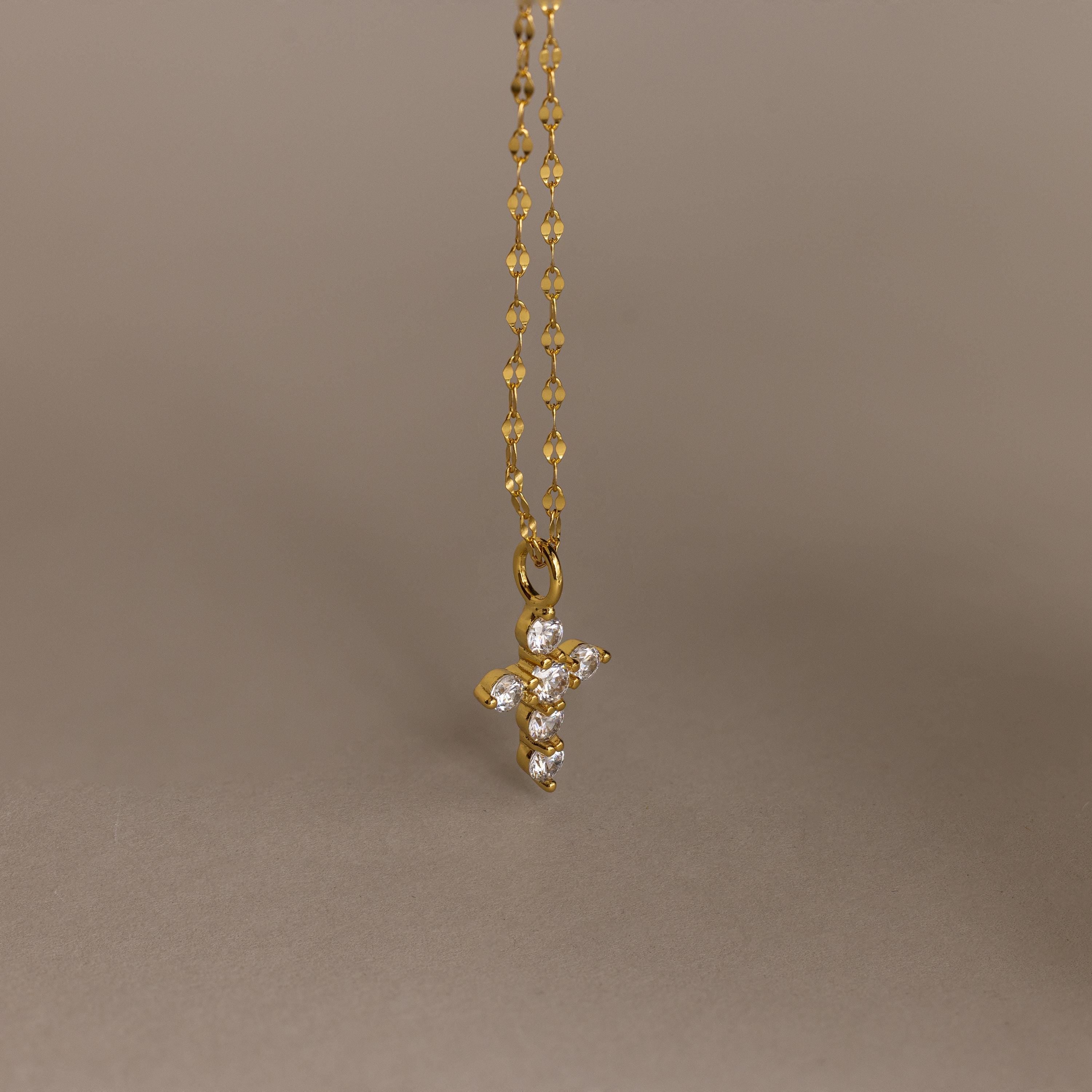 Diamond Cross Necklace