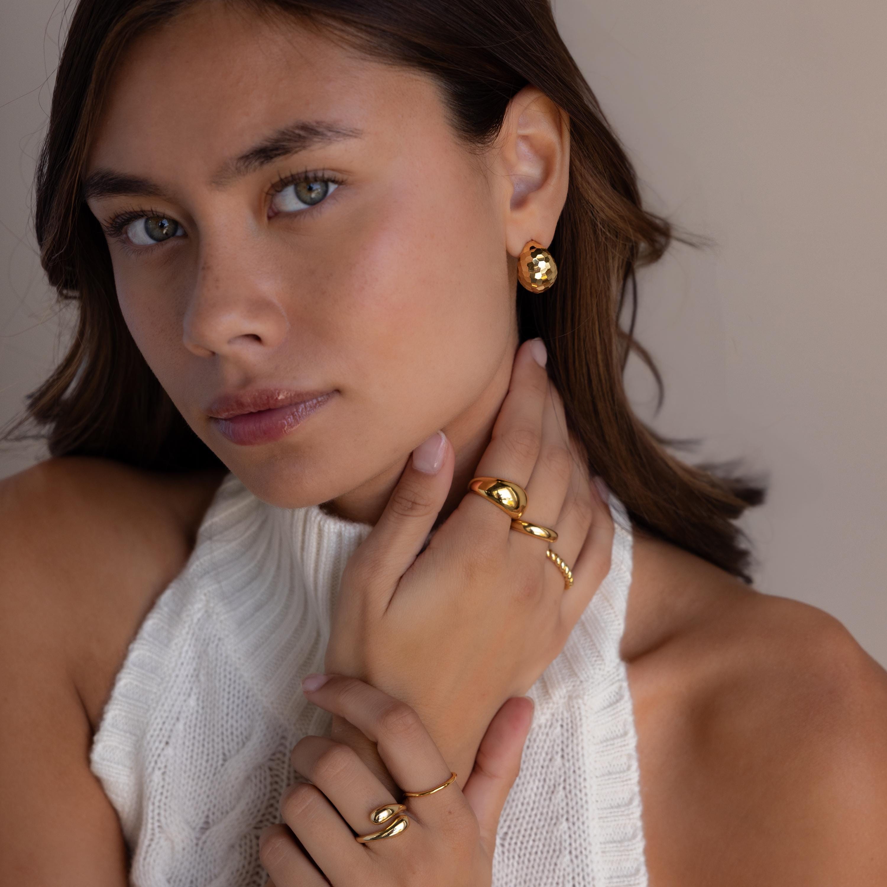 Bold Disco Earrings