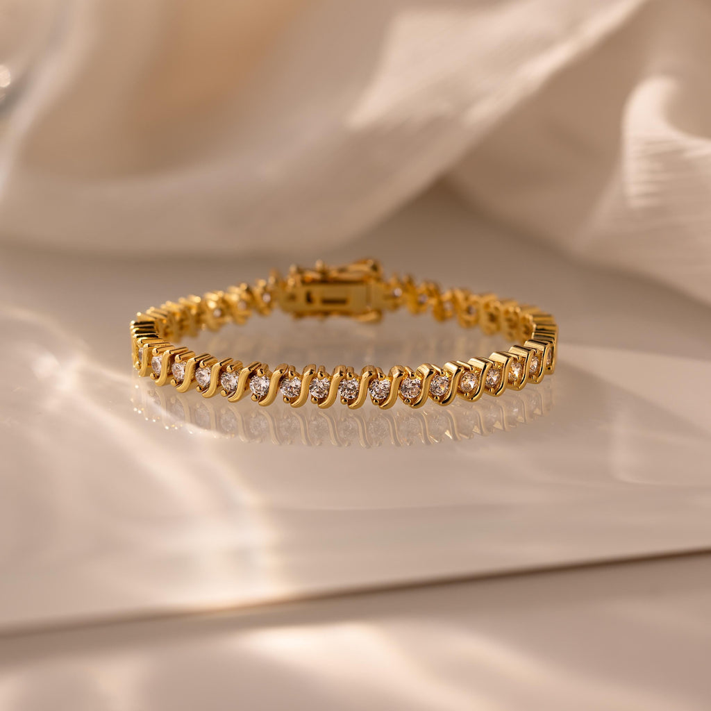 S-Link Diamond Tennis Bracelet