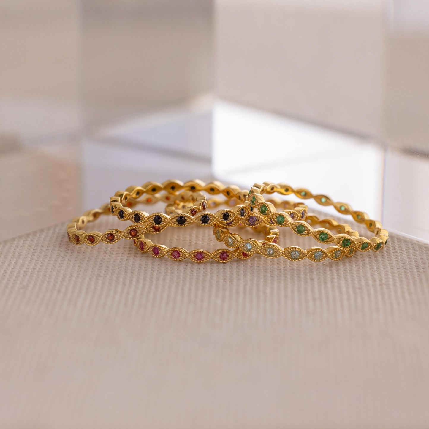 Dainty Marquise Birthstone Ring