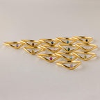 Birthstone Drop Curve Ring