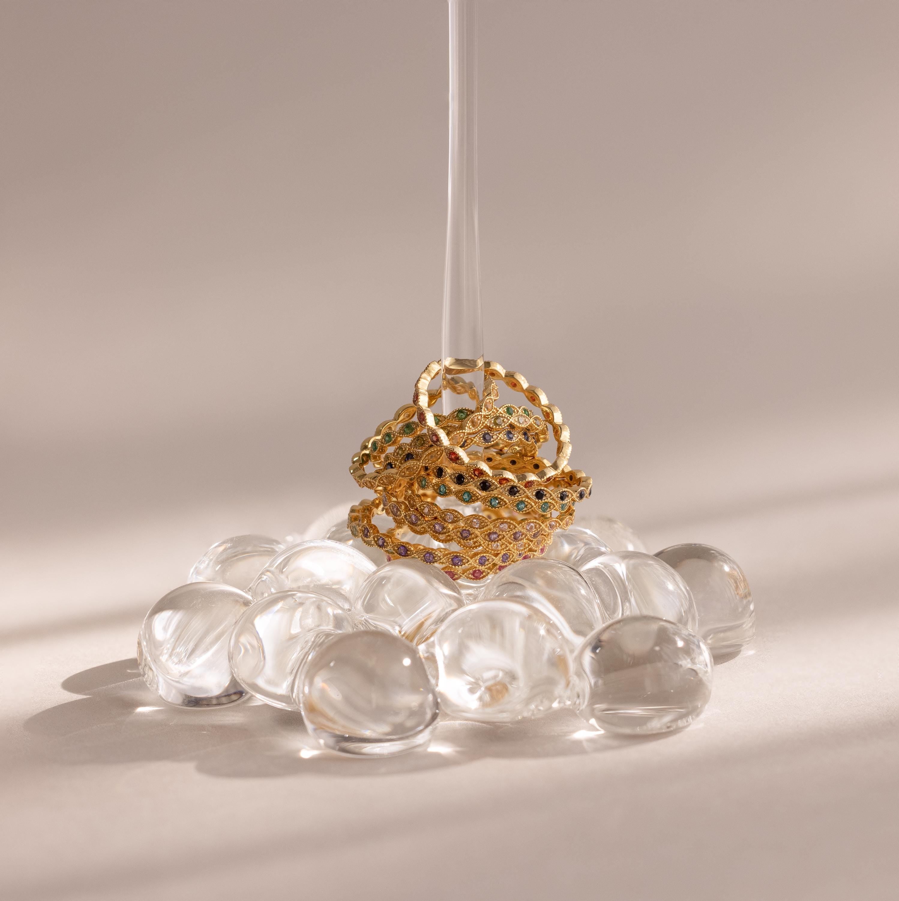 Dainty Marquise Birthstone Ring
