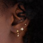 Starburst Flat Back Studs