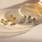 Celestial Flat Back Stud Set