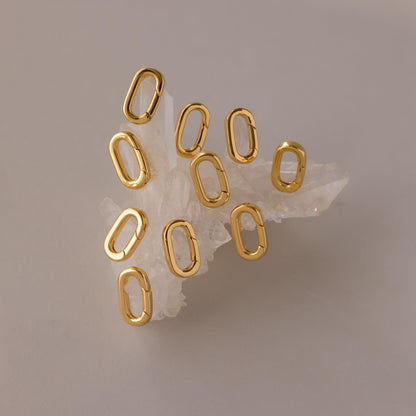 Multipurpose Charm Hoop Clasp Set