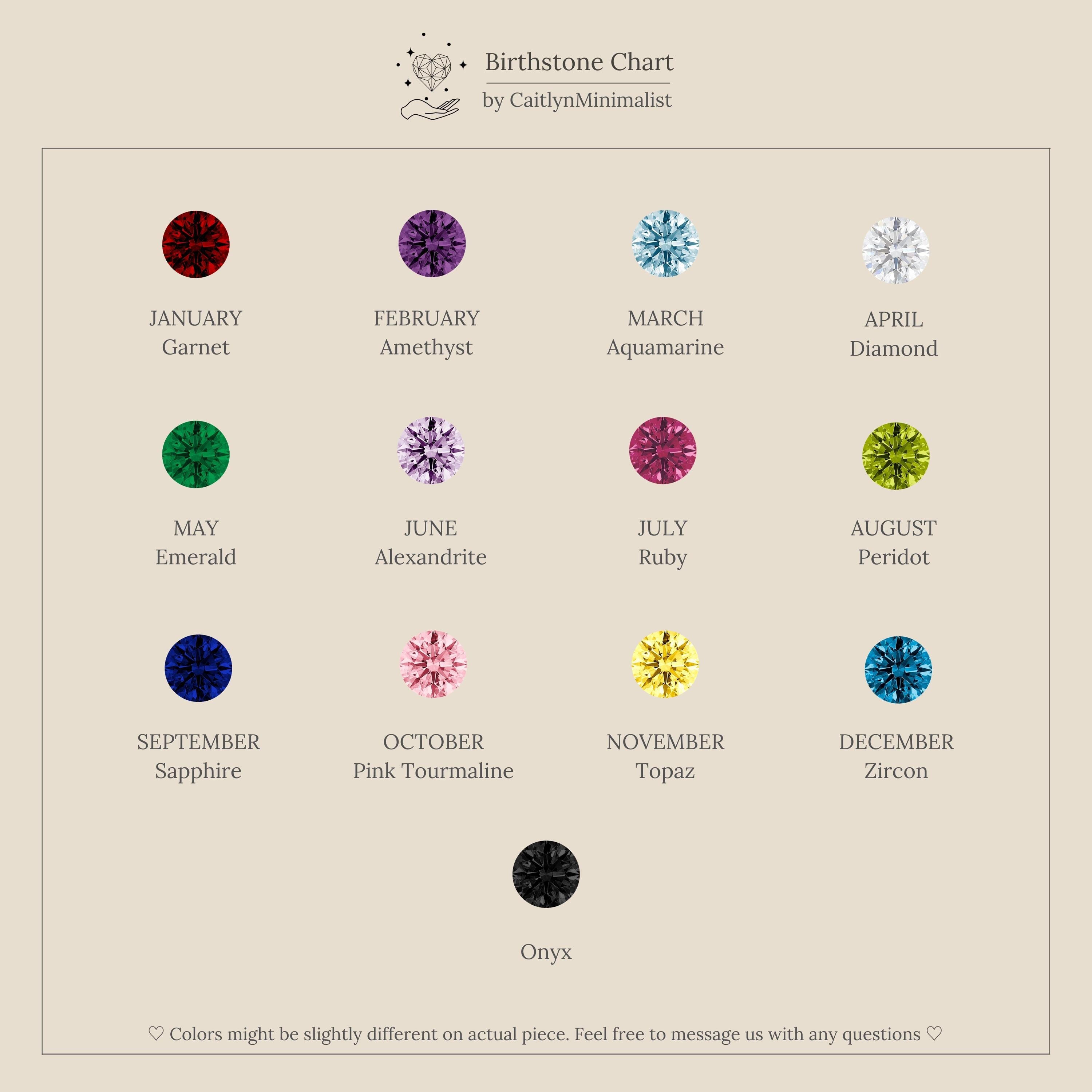Dainty Marquise Birthstone Ring