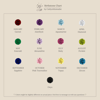 Dainty Marquise Birthstone Ring