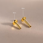 8mm Flatback Posts