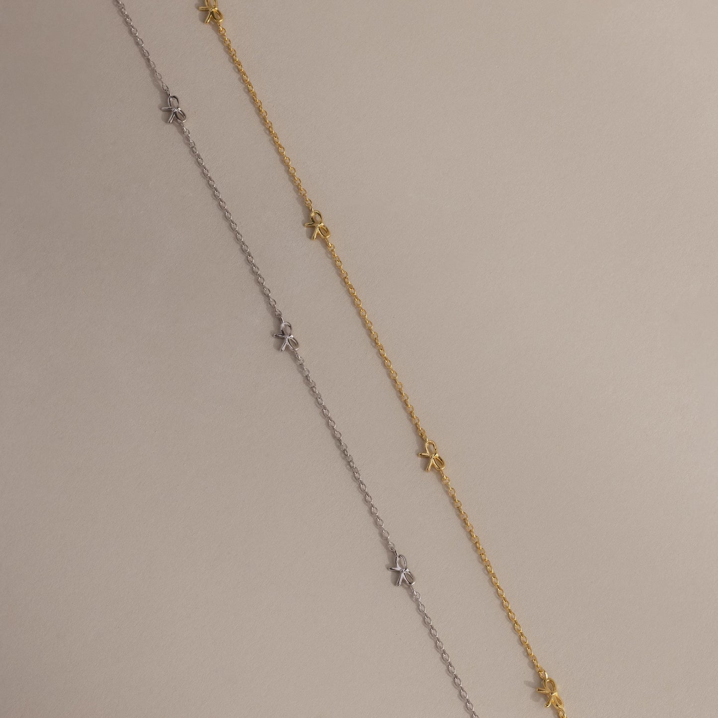 Bow Station Necklace