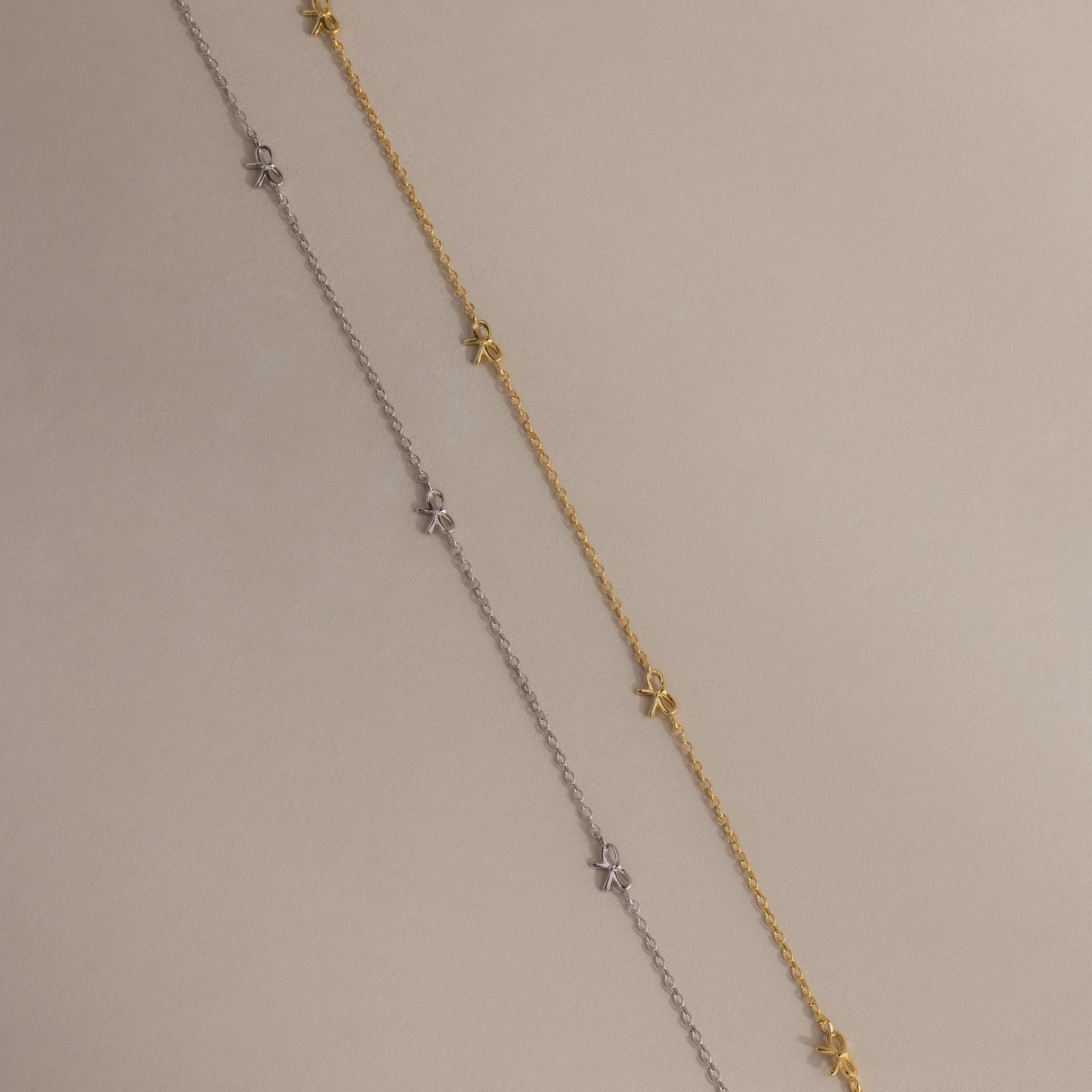 Bow Station Necklace