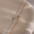Diamond Cross Bracelet