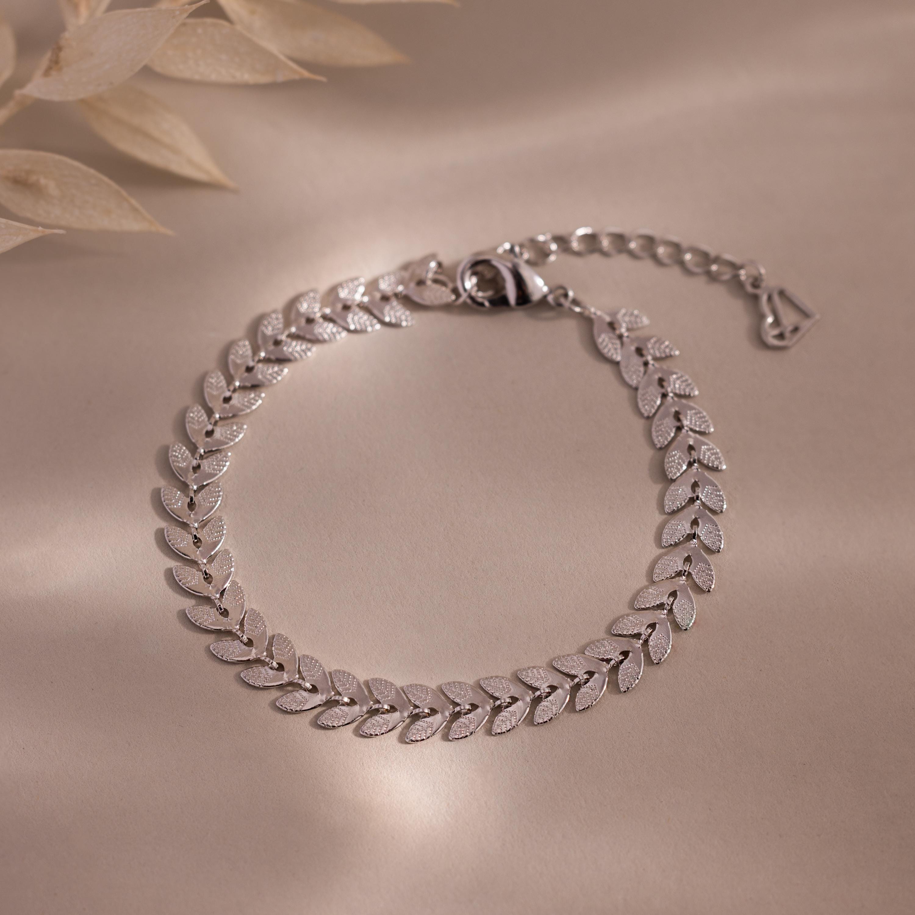 Leaf Link Bracelet