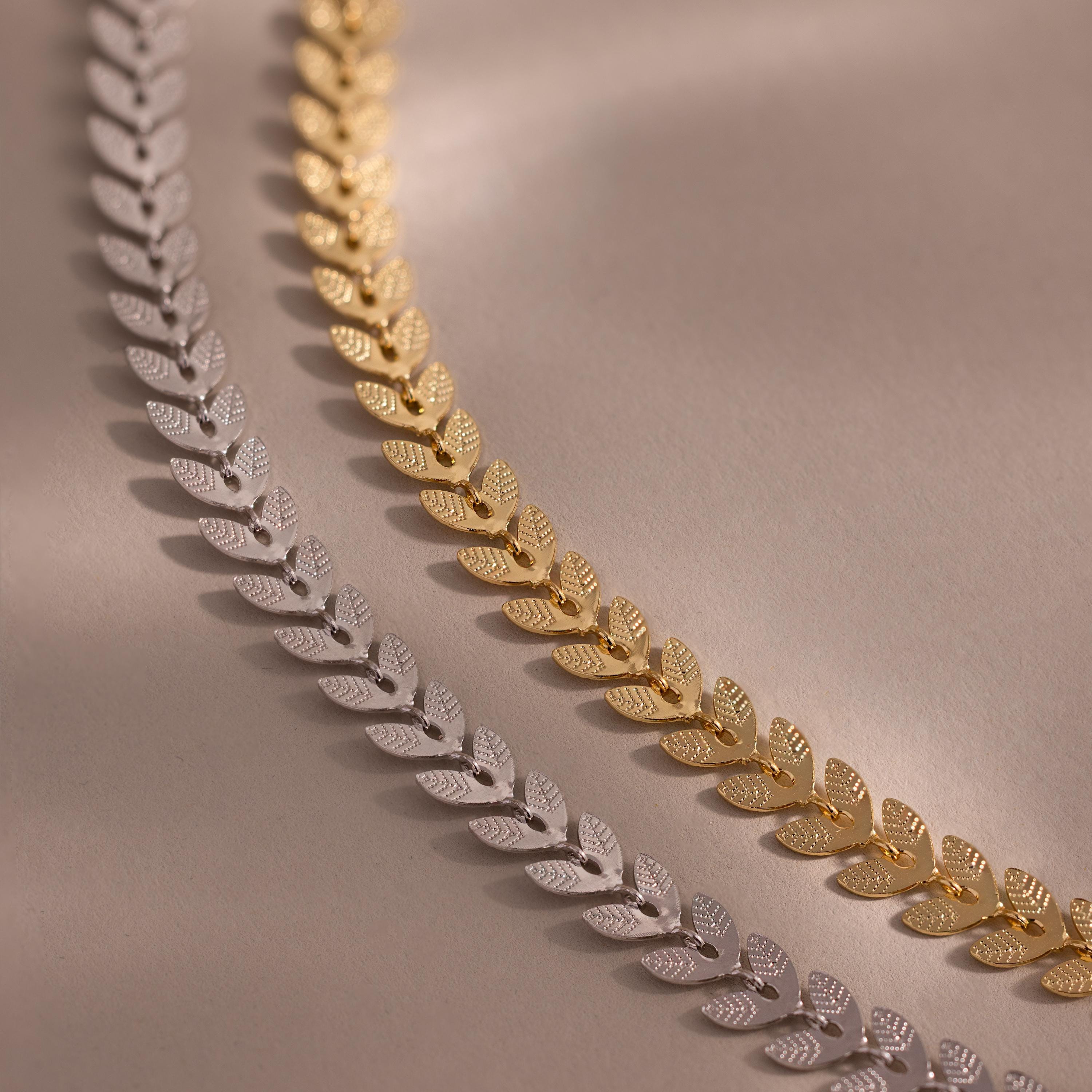 Leaf Link Bracelet